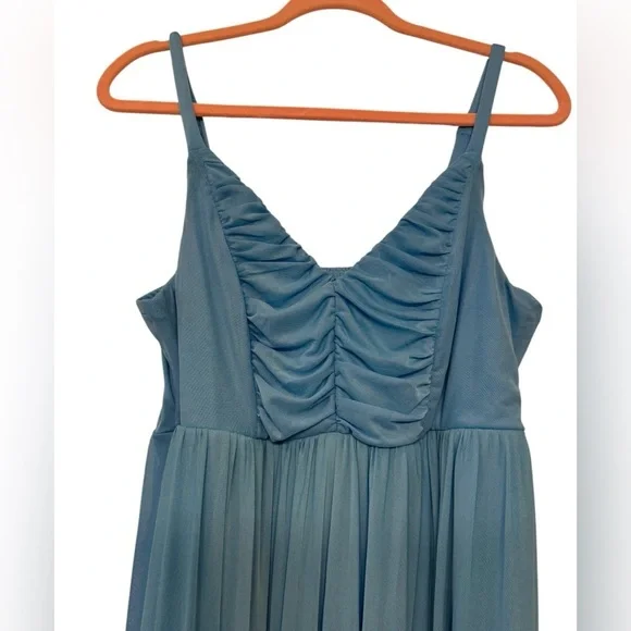 Torrid Soft Mesh Pleated Maxi Dress - Picture 7 of 13